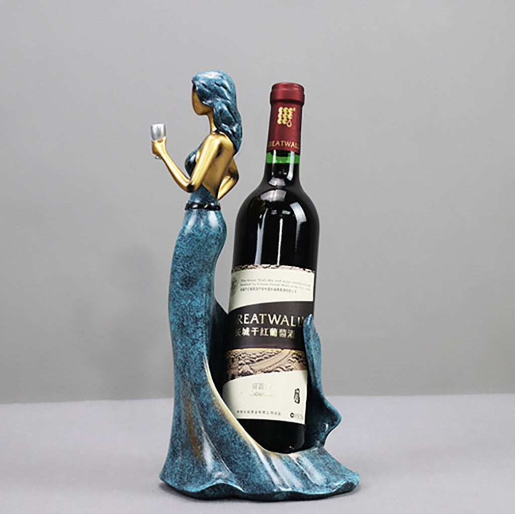 Porte Bouteille Deco Femme