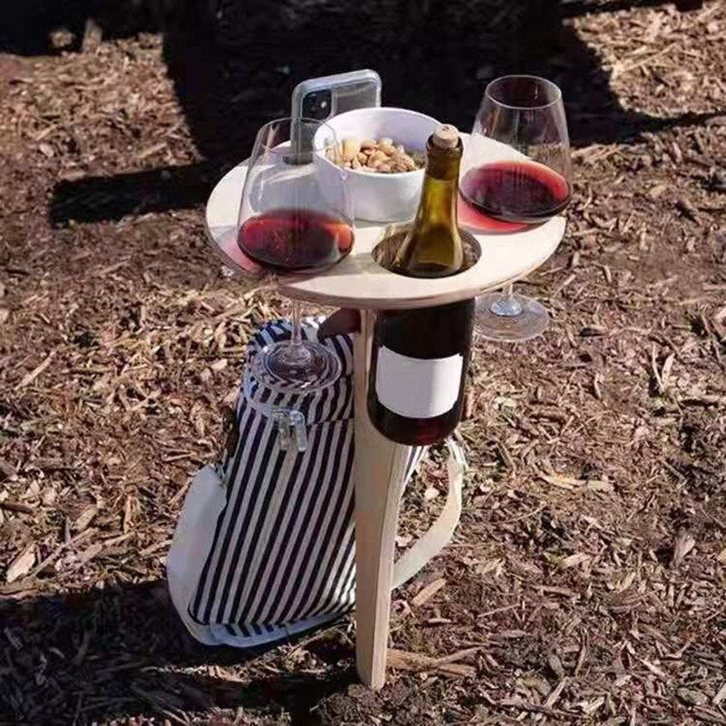 Porte Bouteille Pliable