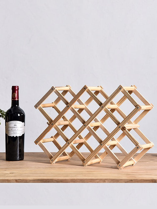 Casier Porte Bouteille Bois