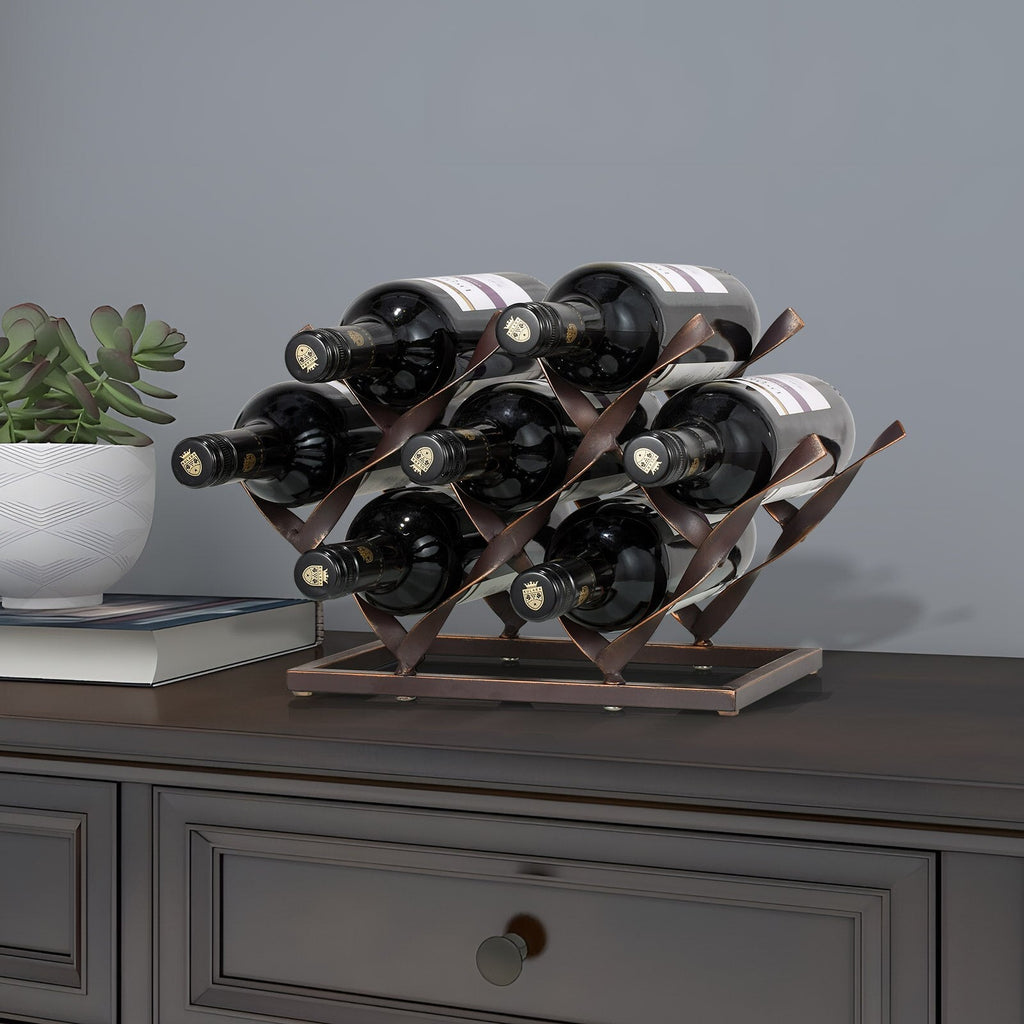 Porte Bouteille Gris